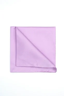 Pochette in Pura Seta - GLICINE