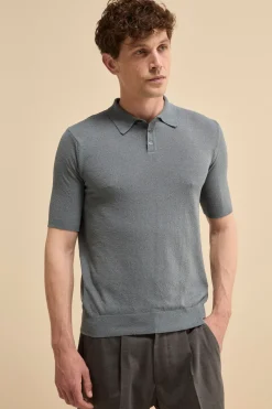 Polo bouclè in spugna - JEANS