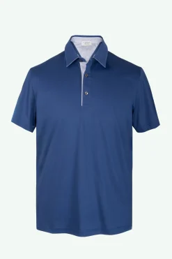Polo Jersey Mezza Manica in Filo di Scozia - ROYAL