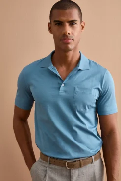 Polo Jersey Uomo in Filo di Scozia - AVIO