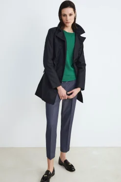 Trench donna elegante - NAVY